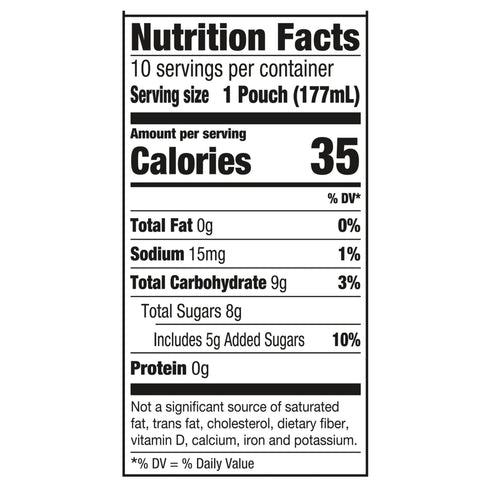 Capri Sun Flavored Juice Drink Blend Variety Pack, 40 ct./6 fl. oz.